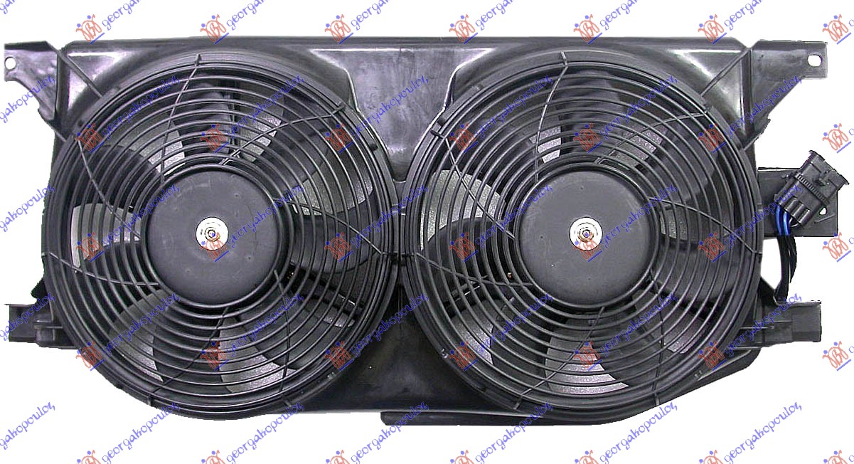 VENTILATOR KLIME (DUPLI) KOMPLET (BENZIN-DIZEL)