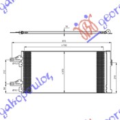 HLADNJAK KLIME 2.2/2.3/3.0 D HDi (71x37x16)