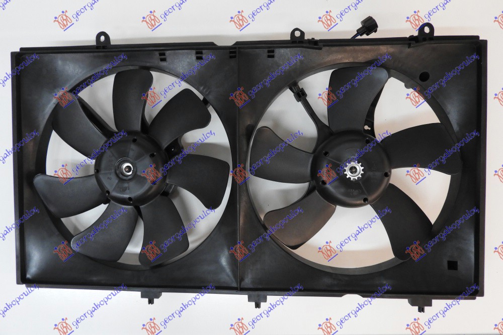 VENTILATOR (DUPLI) KOMPLET (1.3/1.6/2.0 BENZIN)