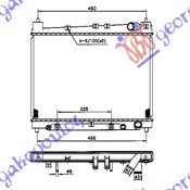 HLADNJAK MOTORA 1.3-1.5 (35x49) AUTOM (ZATVOREN SISTEM)