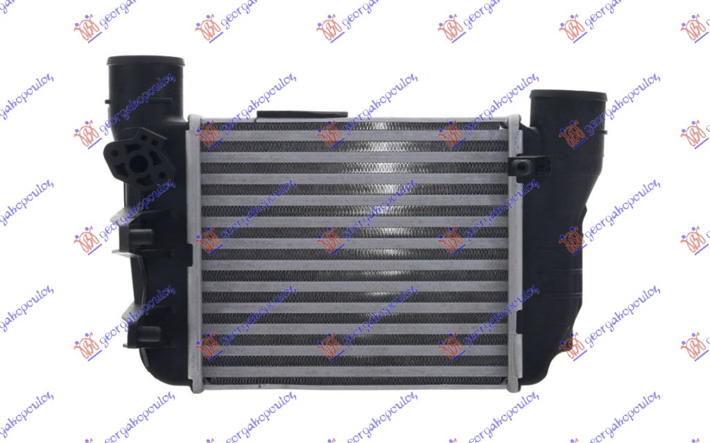 HLADNJAK INTERCOOLER 140KW BEN (215x195) LEVO