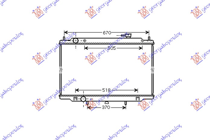 HLADNJAK MOTORA +/- AC (45x68.5)