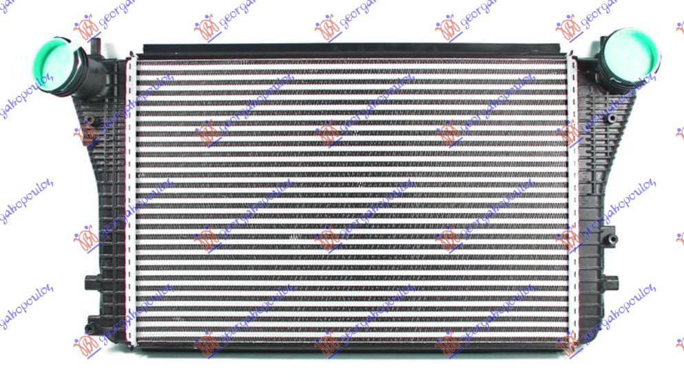 HLADNJAK INTERCOOLER BEN -DIZ (61.5x40.5x32)F70