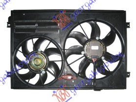 VENTILATOR (DUPLI) KOMPLET (BENZIN/DIZEL) (HLADNJAK 45cm)