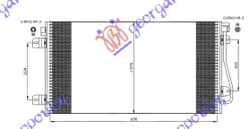 HLADNJAK KLIME DIZEL (69.2x38) 01-03