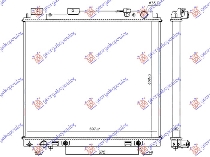 HLADNJAK 3.0 dCi DIZEL(600x690x40) MAN-AUT