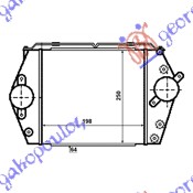 HLADNJAK INTERCOOLER 2.0 CiTD (19x20x64)