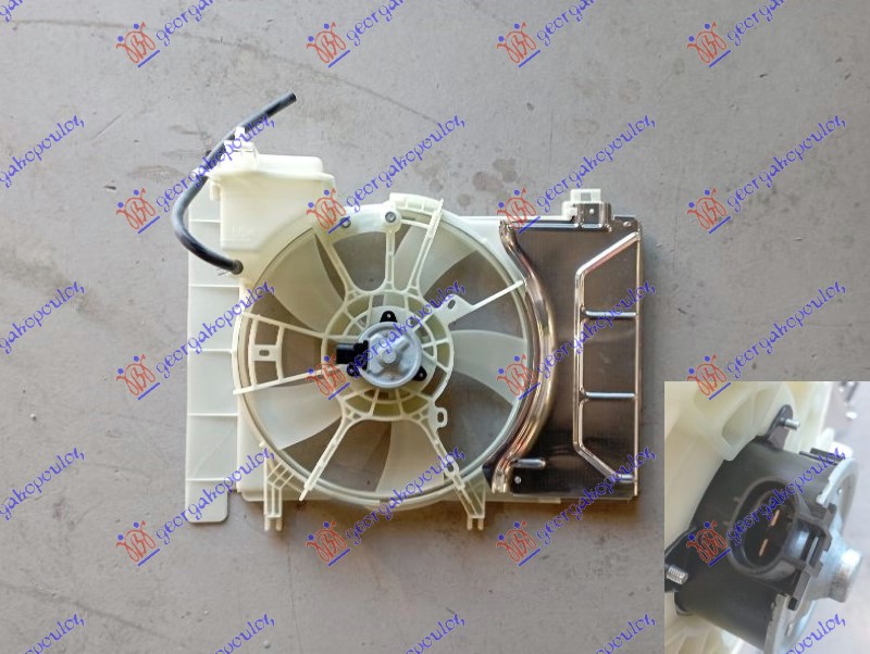 VENTILATOR KOMPLET 1.0i 12v