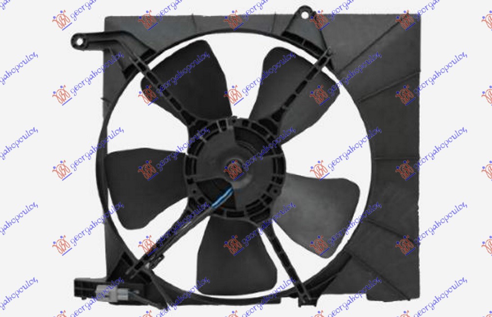 VENTILATOR KOMPLET (ZA HLADNJAKE 049506310/320)