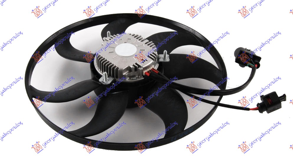 VENTILATOR (MOTOR+ELISA) (BENZIN/DIZEL) (36cm) (300W)