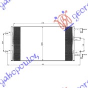 HLADNJAK KLIME 2.5 CDTi-DCi (69x39)