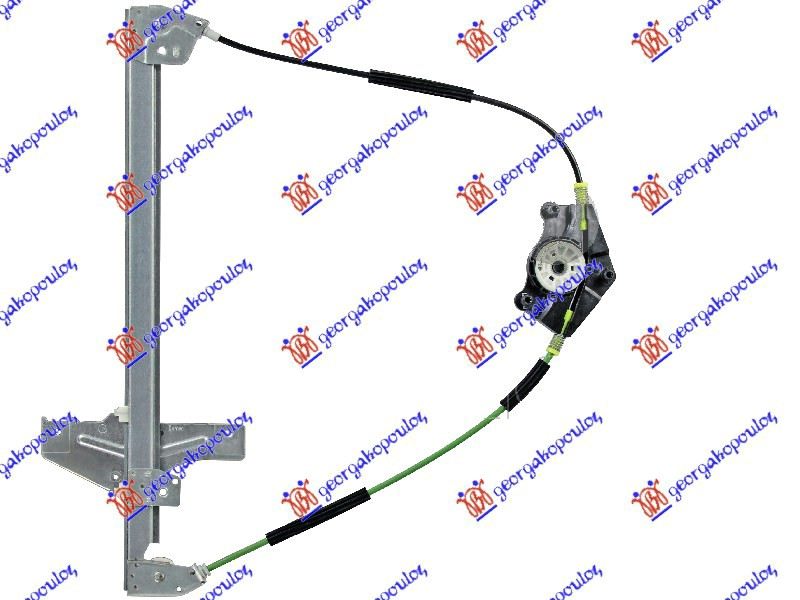 PODIZAC PREDNJEG PROZORA ELEKTRICNI (BEZ MOTORA) 5 VRATA/KARAVAN (A KVALITET)