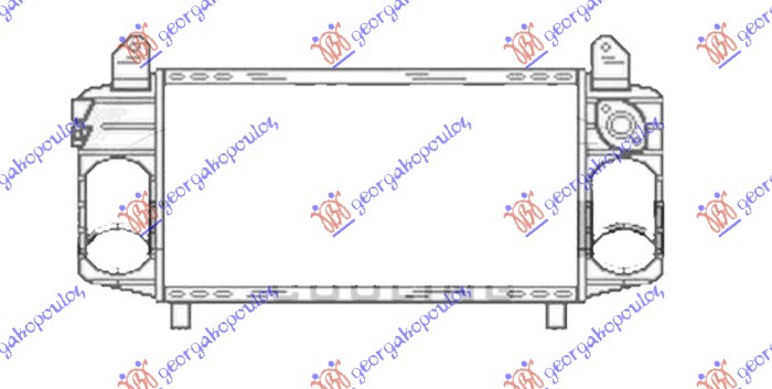 HLADNJAK INTERCOOLER 1.2-1.4 DIZ (280x130)