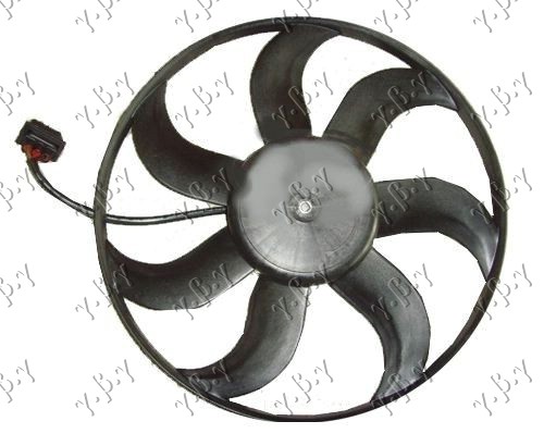 VENTILATOR (MOTOR+ELISA) (390mm) (3PIN)