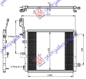 HLADNJAK KLIME 1.1cc 12V (41x34)