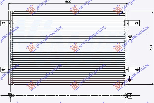 HLADNJAK KLIME BEN-DIZ (54.5x36.8x20) 96-00