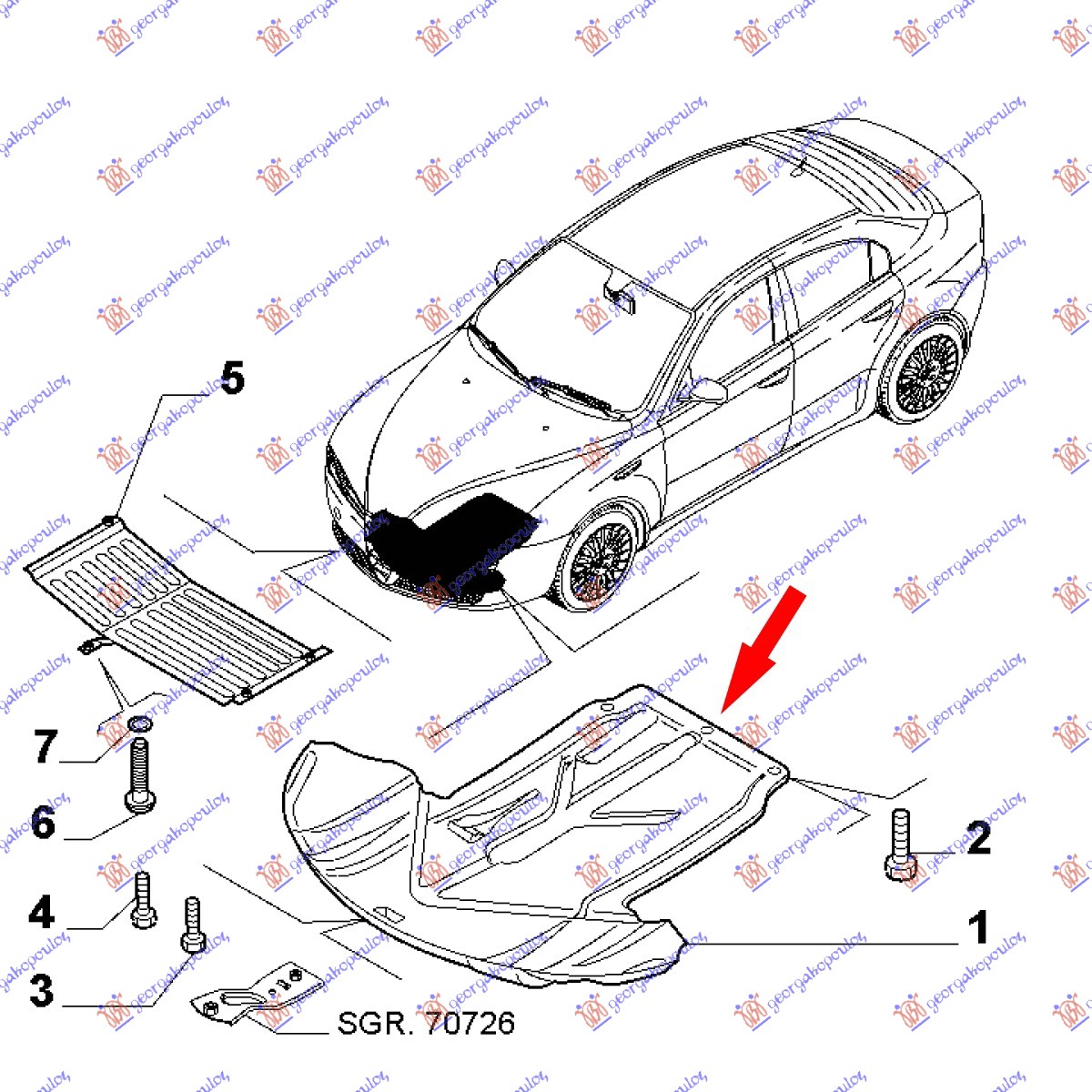 ZASTITA MOTORA (BENZIN) PLASTICNA