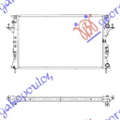 HLADNJAK MOTORA 2.0i 16V TURBO/1.9/2.2 DCi (69x42) -07