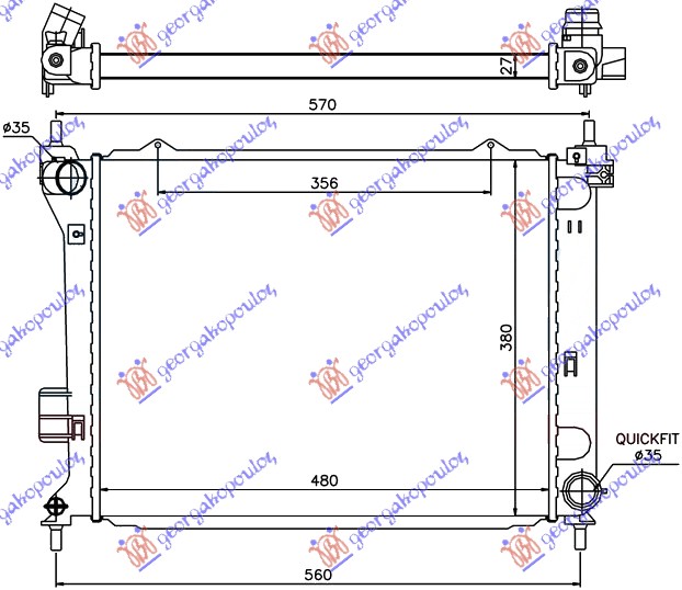 HLADNJAK MOTORA 1.4-1.6 MAN DIZ 480x380 -10