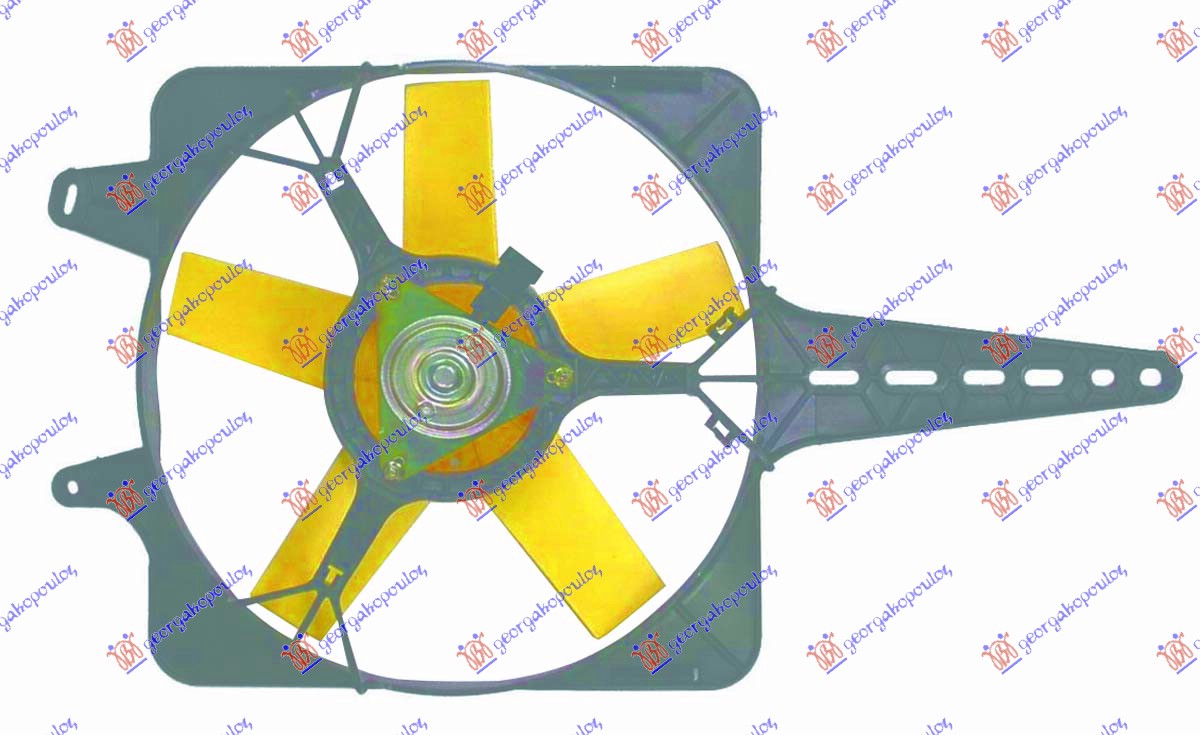 VENTILATOR KOMPLET (1.1/1.4) (-AC)