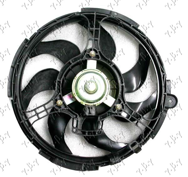 VENTILATOR KOMPLET (1.2/1.4/1.6 BENZIN) (-AC)