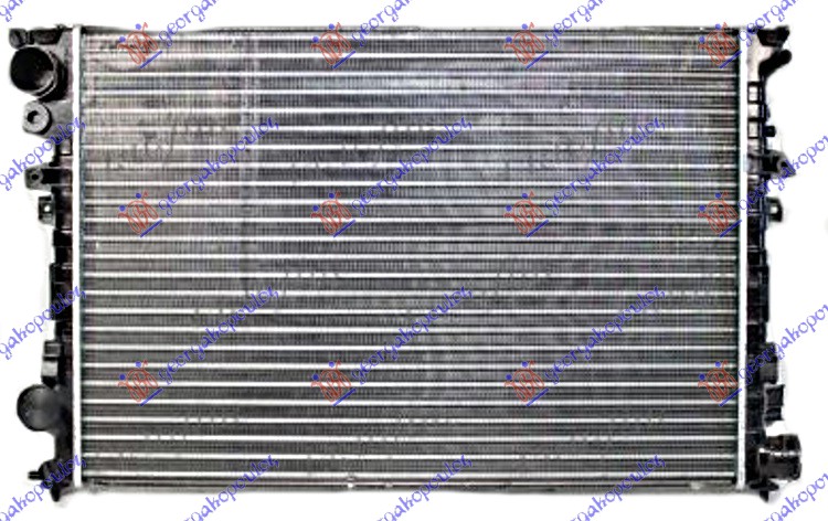 HLADNJAK 1.9-2.0-2.1 D-TD (67x44.6) SA VENTILOM