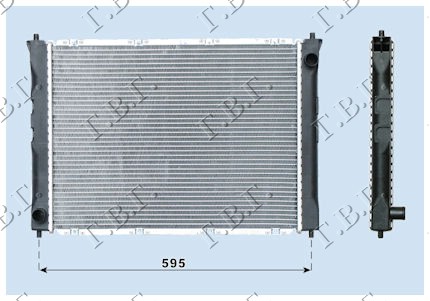 HLADNJAK MOTORA 1.6i16V (+AC) (52.2x40)