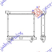 HLADNJAK MOTORA 1.8 - 2.0 - 2.3BZ M/A - AC (29x35