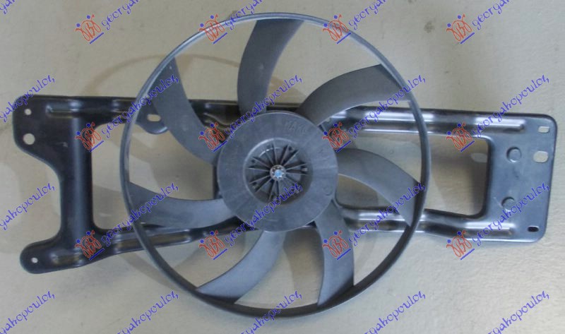 VENTILATOR HLADNJAKA KOMPLET (1.4/1.6 BENZIN) (-AC)