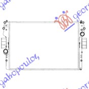 HLADNJAK MOTORA 2.8D-TDi (+AC) (65x45x37)