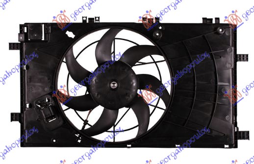 VENTILATOR KOMPLET 1.6 - 1.8i - 16V (A16 - 18XER)