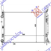 HLADNJAK MOTORA 1.6i 16V - 1.5 DCi (56x41x23)