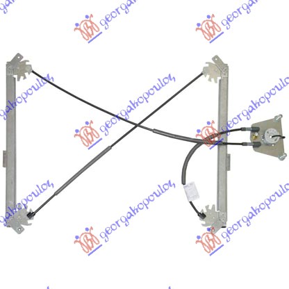 PODIZAC PREDNJEG PROZORA ELEKTRICNI (BEZ MOTORA) 3 VRATA (A KVALITET)