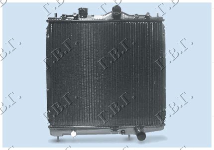 HLADNJAK MOTORA 1.3 12V - 1.5i +/ - A/C (41.7x37.5)