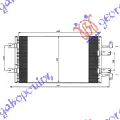 HLADNJAK KLIME 2.5 CDTi (69x39)