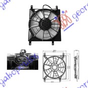 VENTILATOR KLIME 1.5i/1.6i16V VVTi