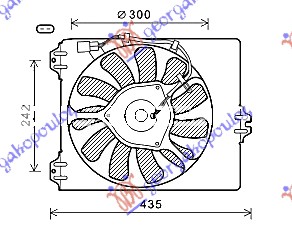 VENTILATOR (1.9 JTD-DDiS)