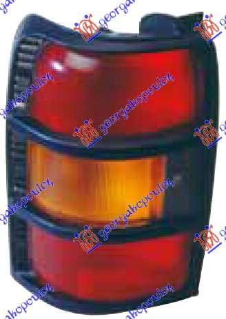 STOP LAMPA (ZUTI MIGAVAC) (CRNI OKVIR) (DEPO)