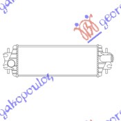 HLADNJAK INTERKULERA 2.5 DTi DIZEL (540x175x40)