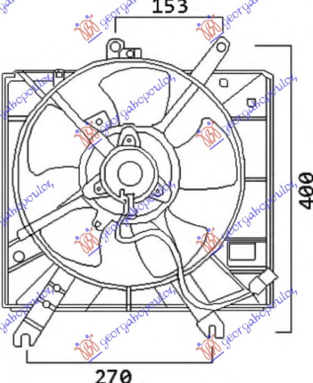 VENTILATOR KOMPLET BENZIN