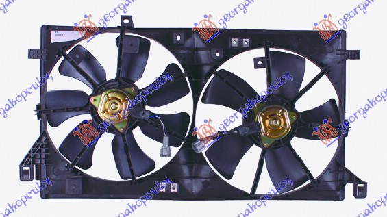 VENTILATOR KOMPLET 1.6i - 16V (DUPLI)