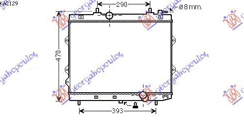 HLADNJAK MOTORA 1.6 CRDi +/ - AC (37x51x26