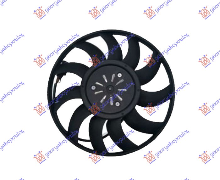 VENTILATOR 4.0 - 6.3 BENZIN 3.0 - 4.2DIZEL 380mm DESNO