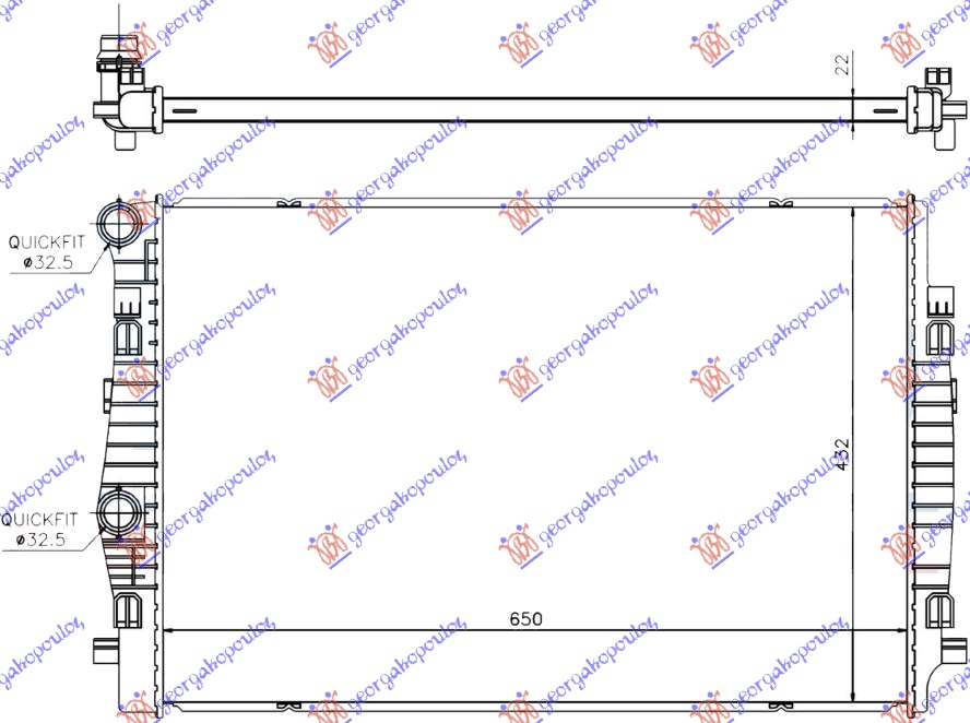 HLADNJAK MOTORA 1.4 BENZIN-2.0 DIZEL (650x445)