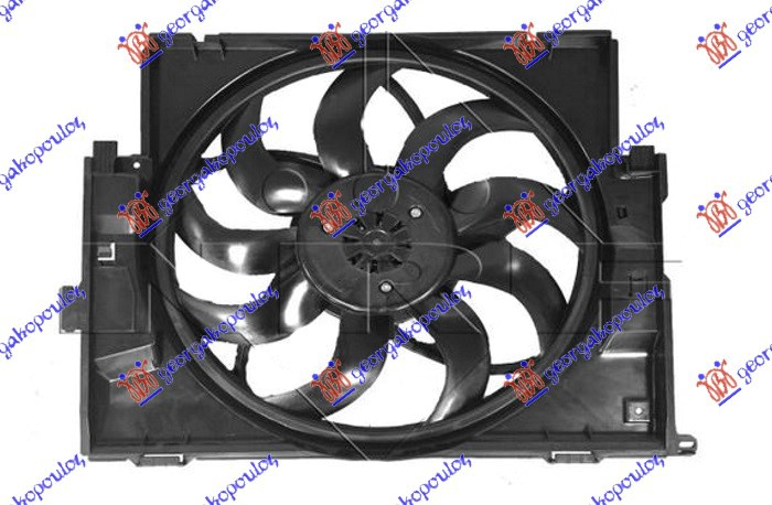 VENTILATOR KOMPLET (ZA SVE BENZIN) (485mm) (600W) (3 PIN)