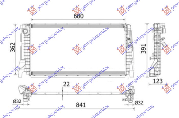 HLADNJAK MOTORA 1.5/2.0 (S) BENZIN (MAN/AUTO) (680x355)