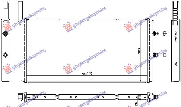 HLADNJAK MOTORA DODATNI 4.4 BENZIN - 3.0 DIZEL (589x302)