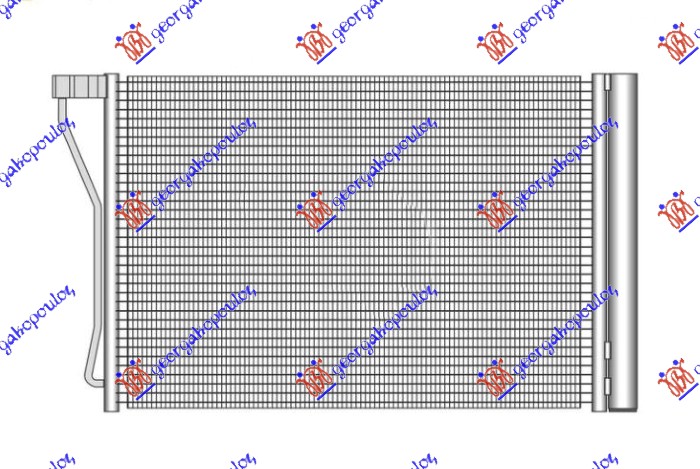 HLADNJAK KLIME 4.4 M5 BENZIN (625x410x16)