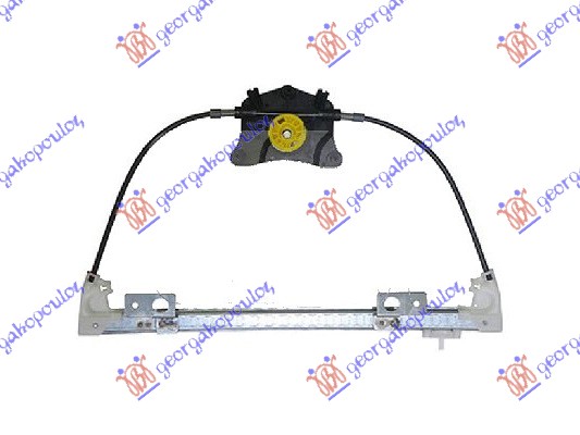 PODIZAC PREDNJEG PROZORA ELEKTRICNI (BEZ MOTORA) (A KVALITET)