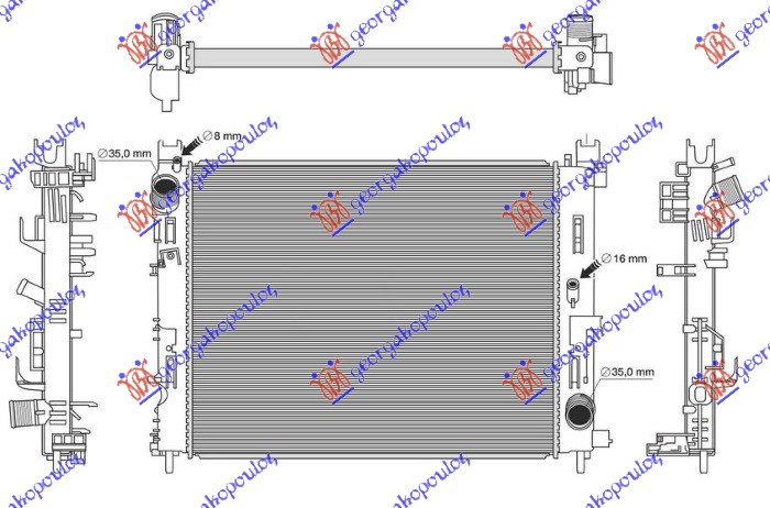 HLADNJAK MOTORA 1.5 DCI DIZEL (MANUELNI) (510x404)